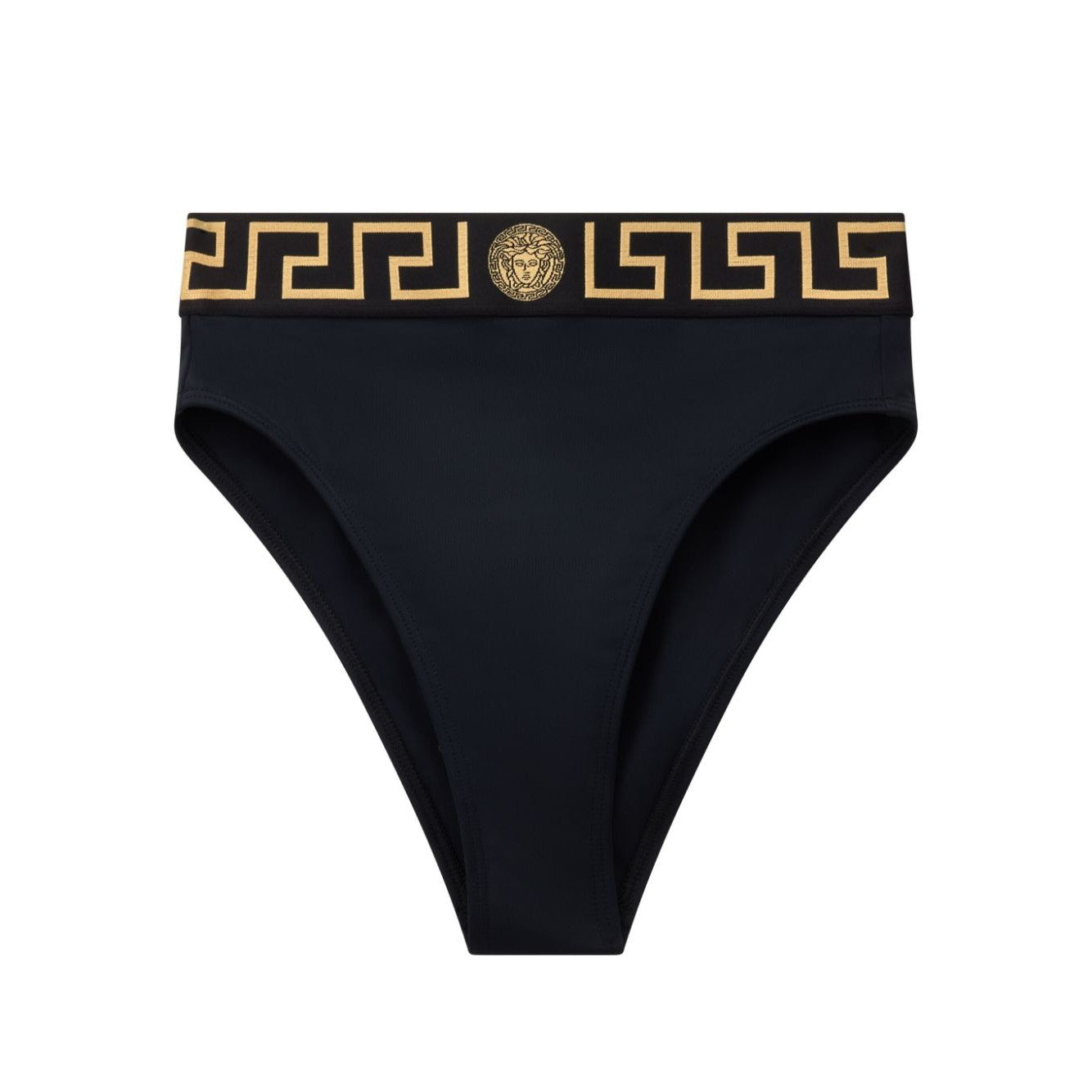 Versace - Versace Bikini bottoms with logo band - Women’s Clothing