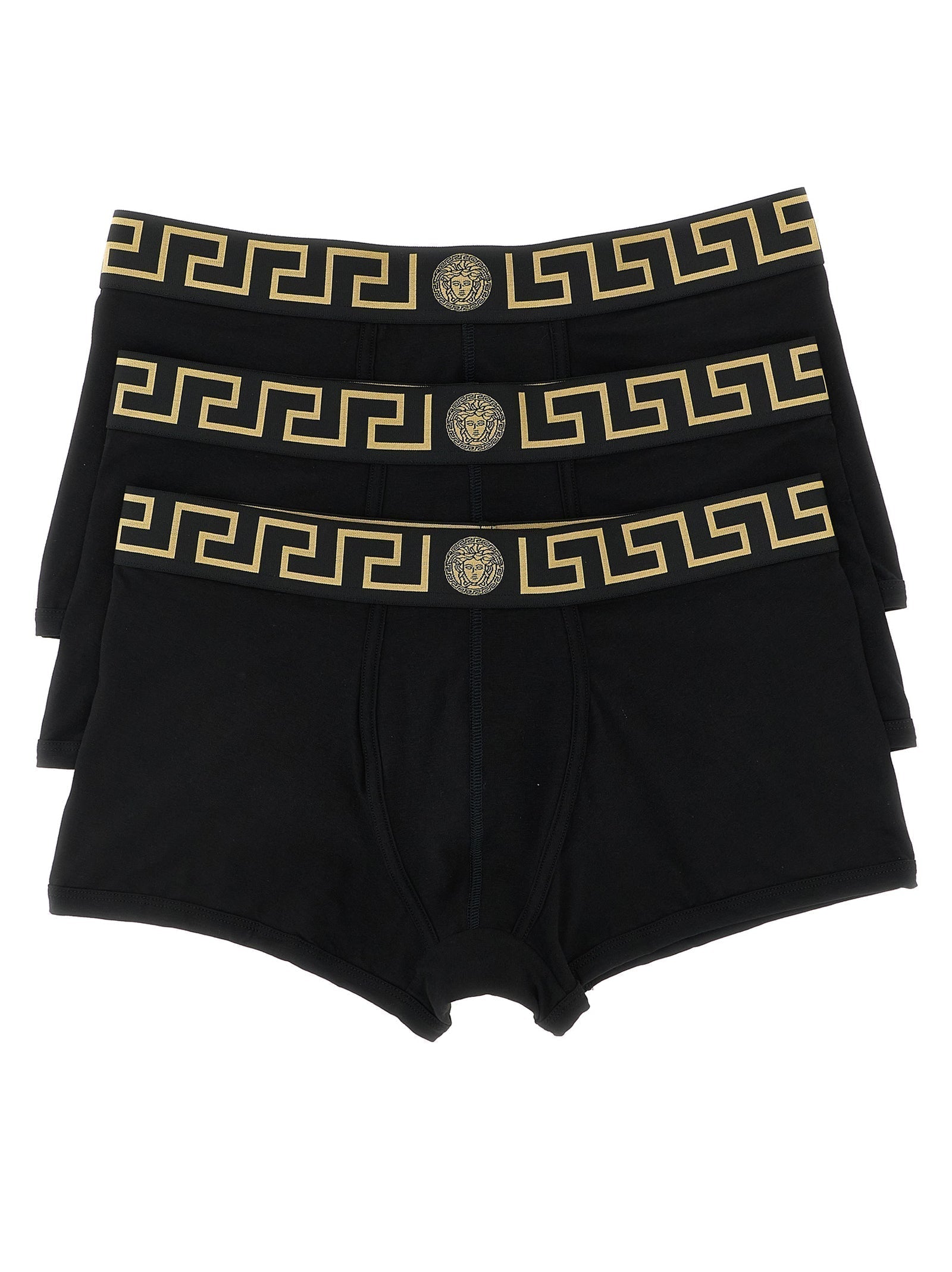 VERSACE - VERSACE - ’Greca’ 3-pack boxer set - Man,Clothing,Underwear body,