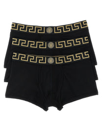 VERSACE - VERSACE - ’Greca’ 3-pack boxer set - Man,Clothing,Underwear body,