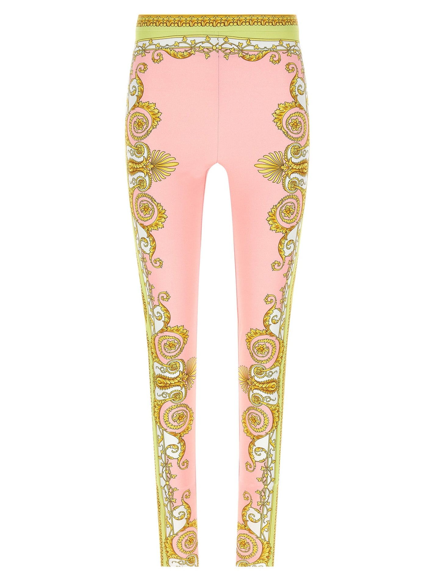 VERSACE - VERSACE - ’Spring Barocco’ leggings - Women’s Bottoms