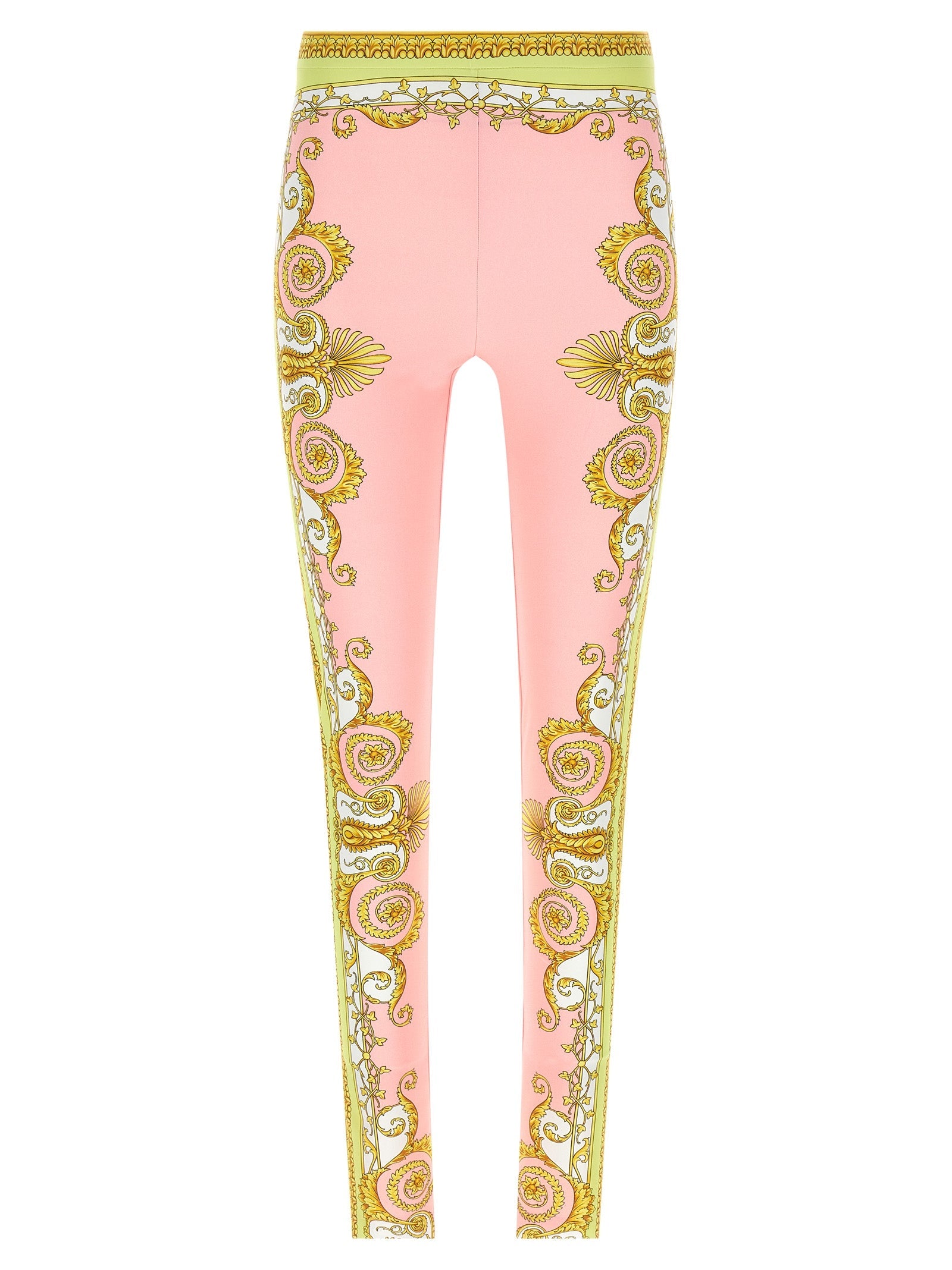 VERSACE - VERSACE - ’Spring Barocco’ leggings - Women’s Bottoms