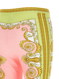 VERSACE - VERSACE - ’Spring Barocco’ leggings - Women’s Bottoms