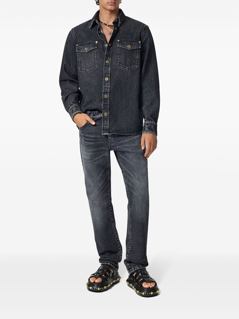 Versace - Versace denim shirt - Shirts