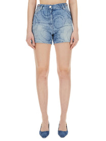 Versace - Versace Denim Shorts - Women’s Clothing