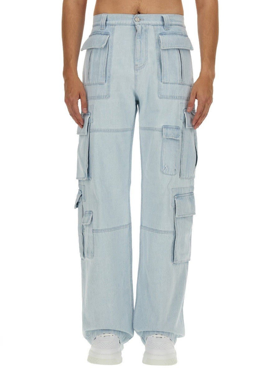 Versace - Versace Cargo Jeans - Men’s Pants