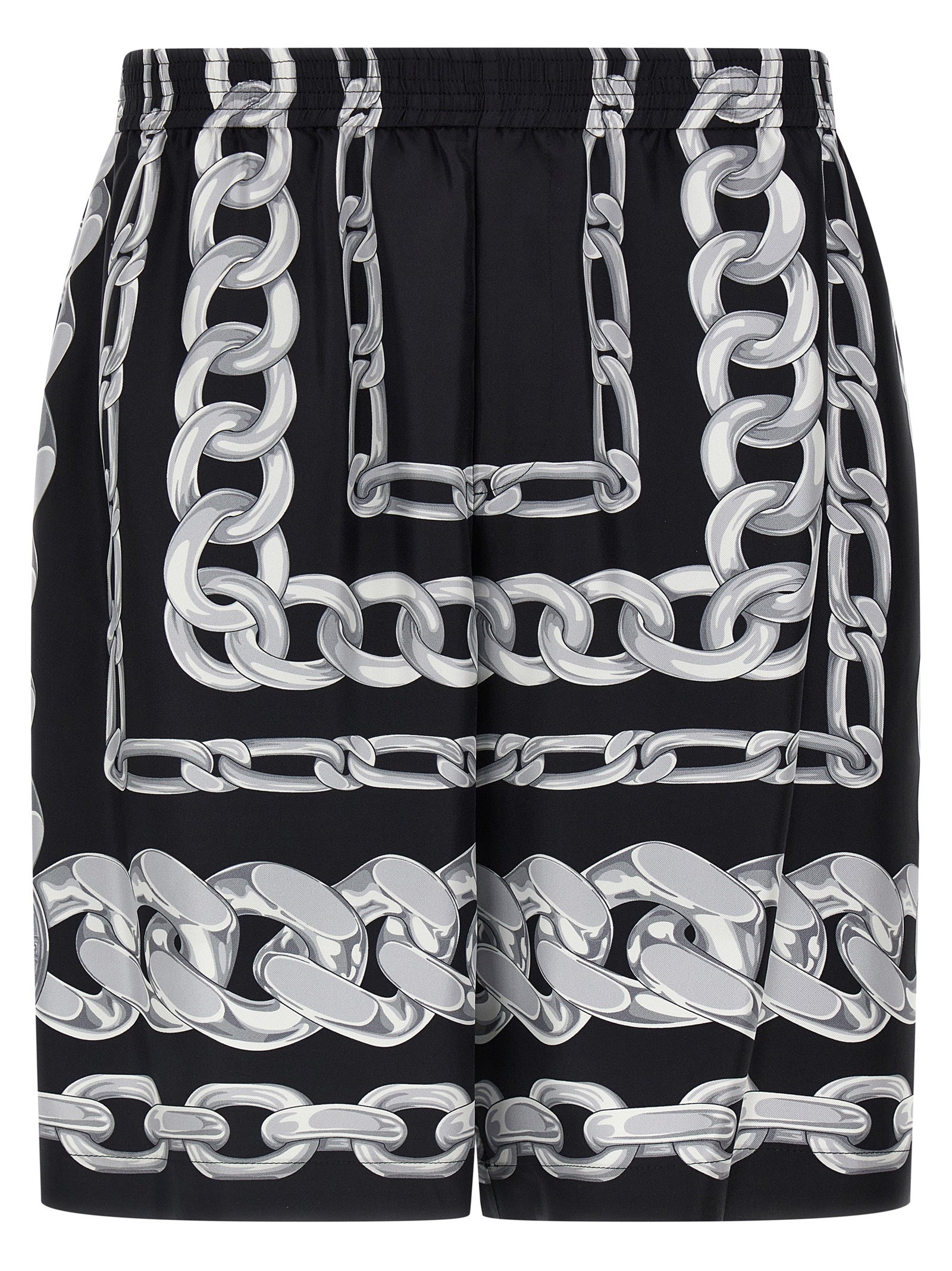 VERSACE - VERSACE - ’Medusa Chains’ bermuda shorts - Men’s Bottoms