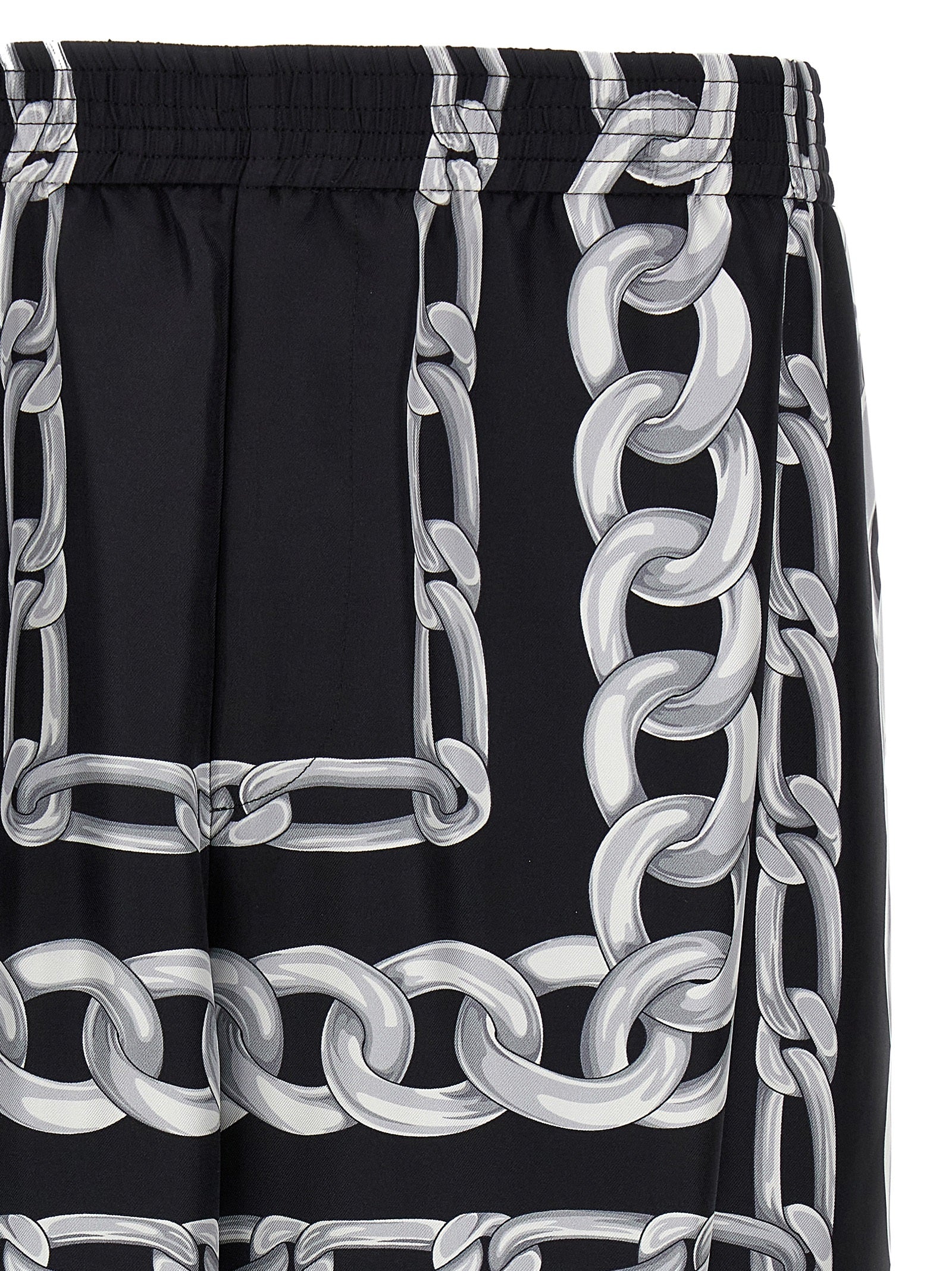 VERSACE - VERSACE - ’Medusa Chains’ bermuda shorts - Men’s Bottoms