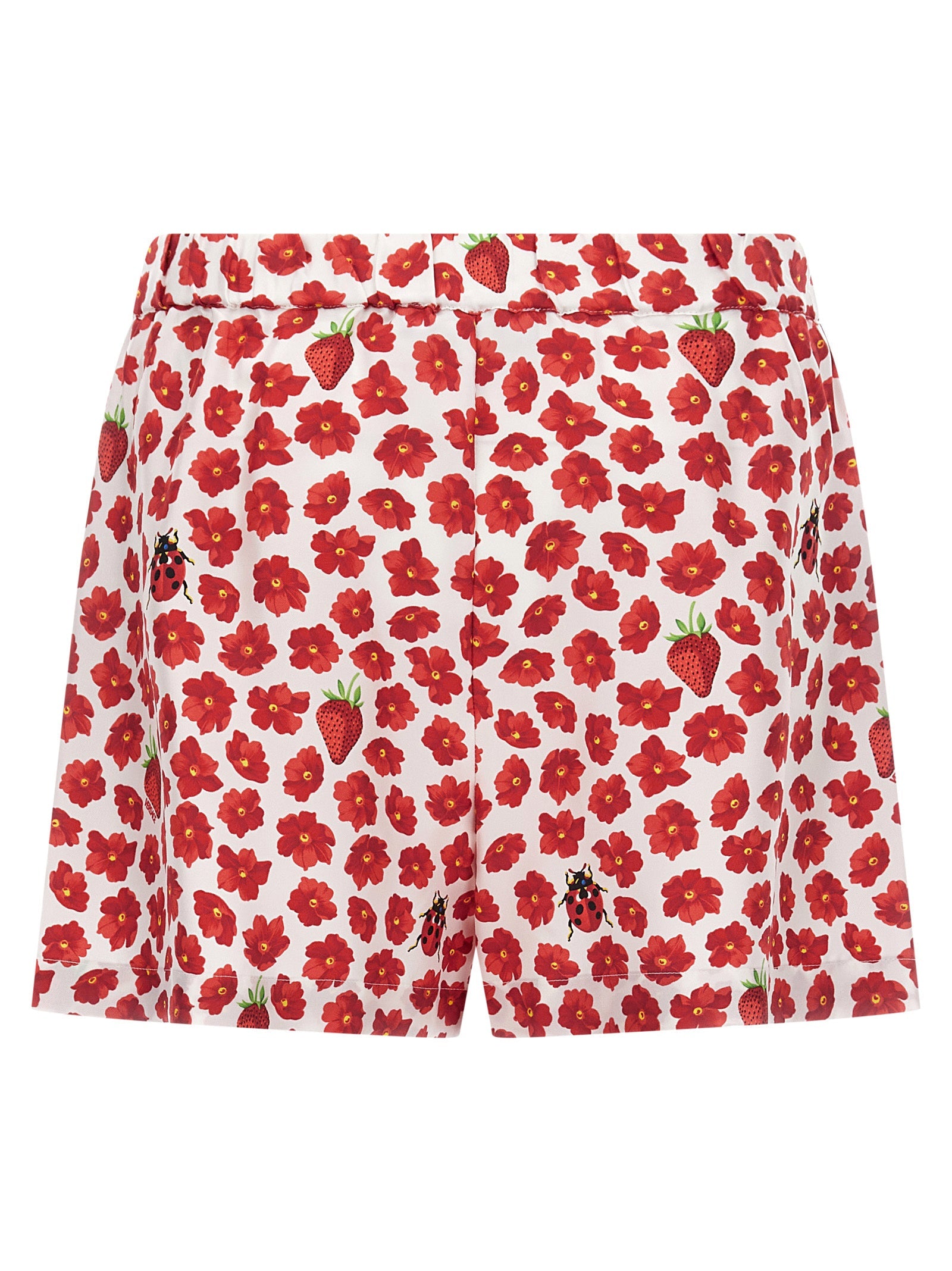 VERSACE - VERSACE - ’Strawberry Garden’ shorts - Women’s Bottoms