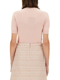 Versace - Versace Cashmere Blend Knit Top - Women’s Knitwear
