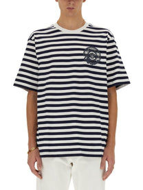 Versace - Versace Striped T Shirt - Men’s Tops