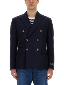 Versace - Versace Double Breasted Jacket - Men’s Clothing