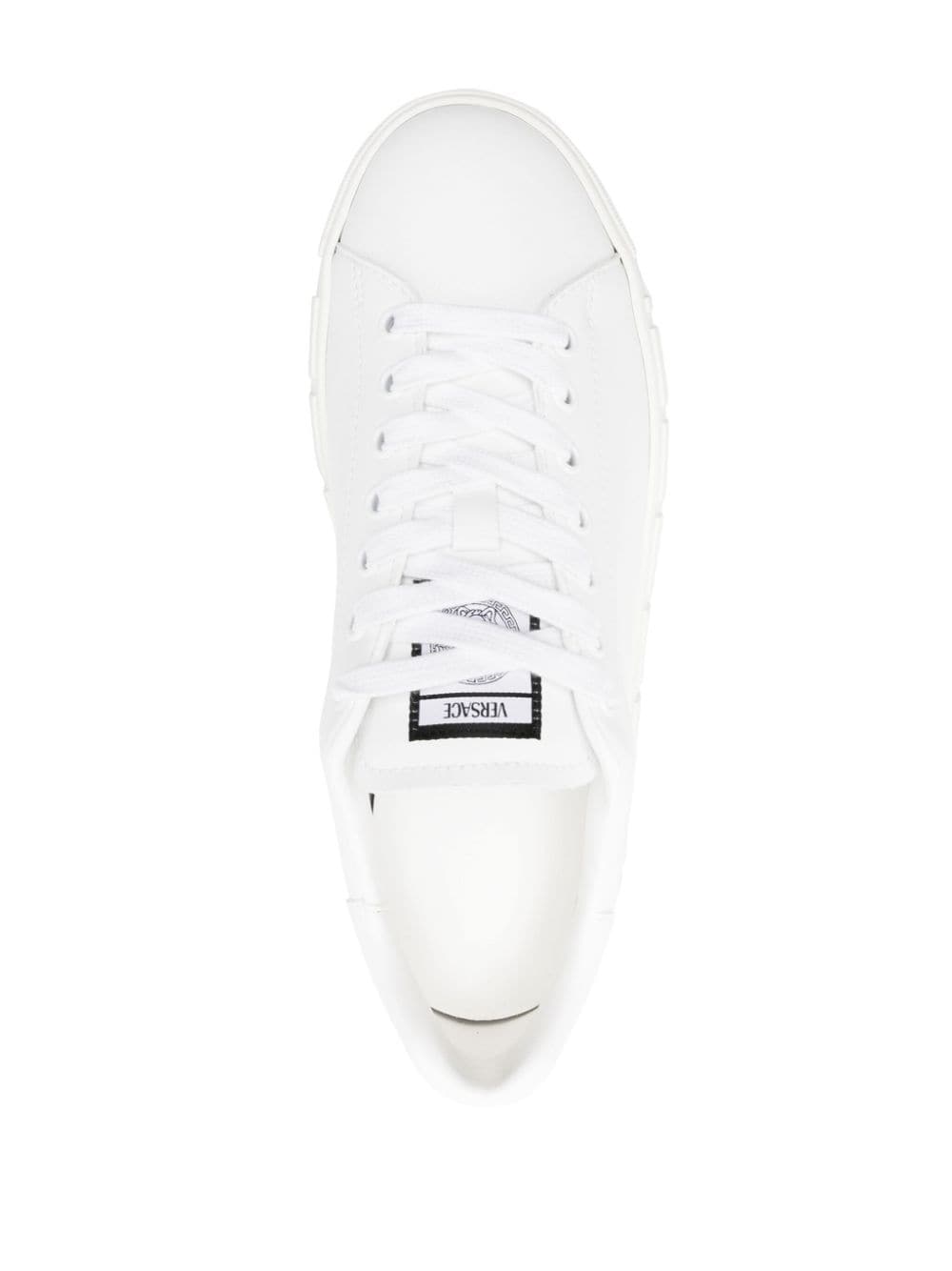 Versace Versace greca faux leather sneakers Women’s Shoes