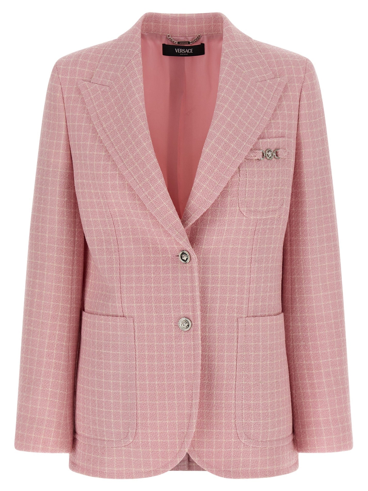 VERSACE - VERSACE - Blazer Check - Women’s Clothing