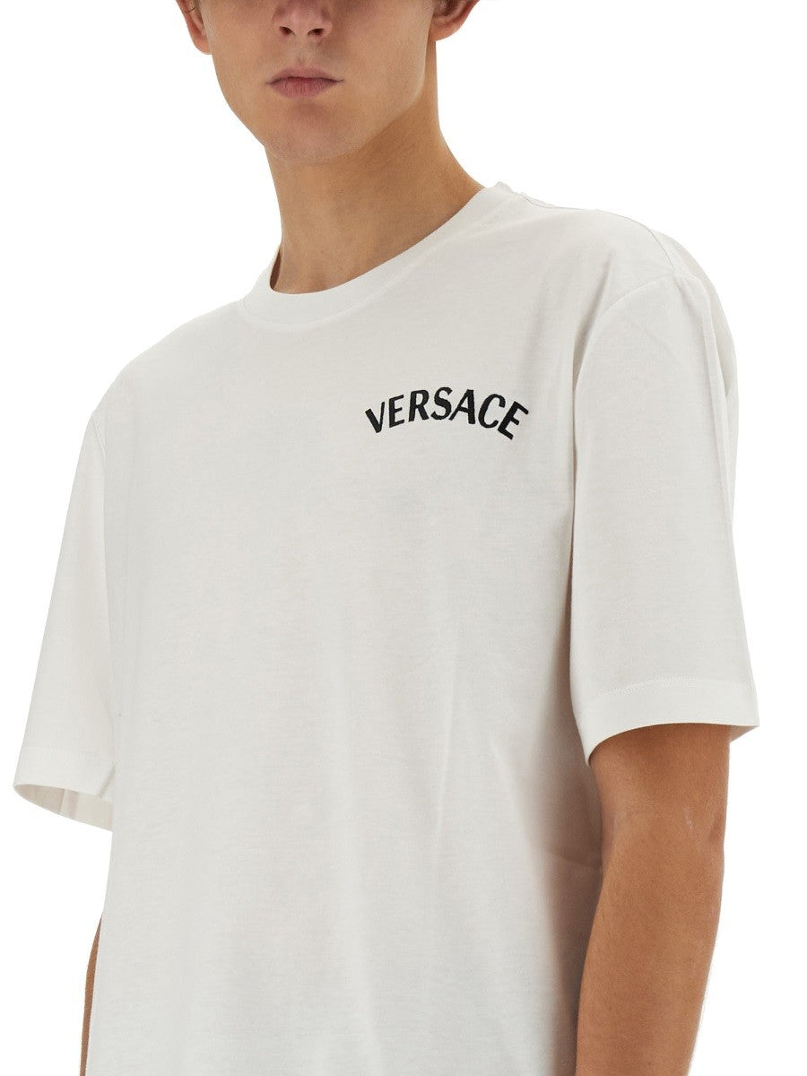 Versace - Versace T Shirt With Logo - Men’s Tops