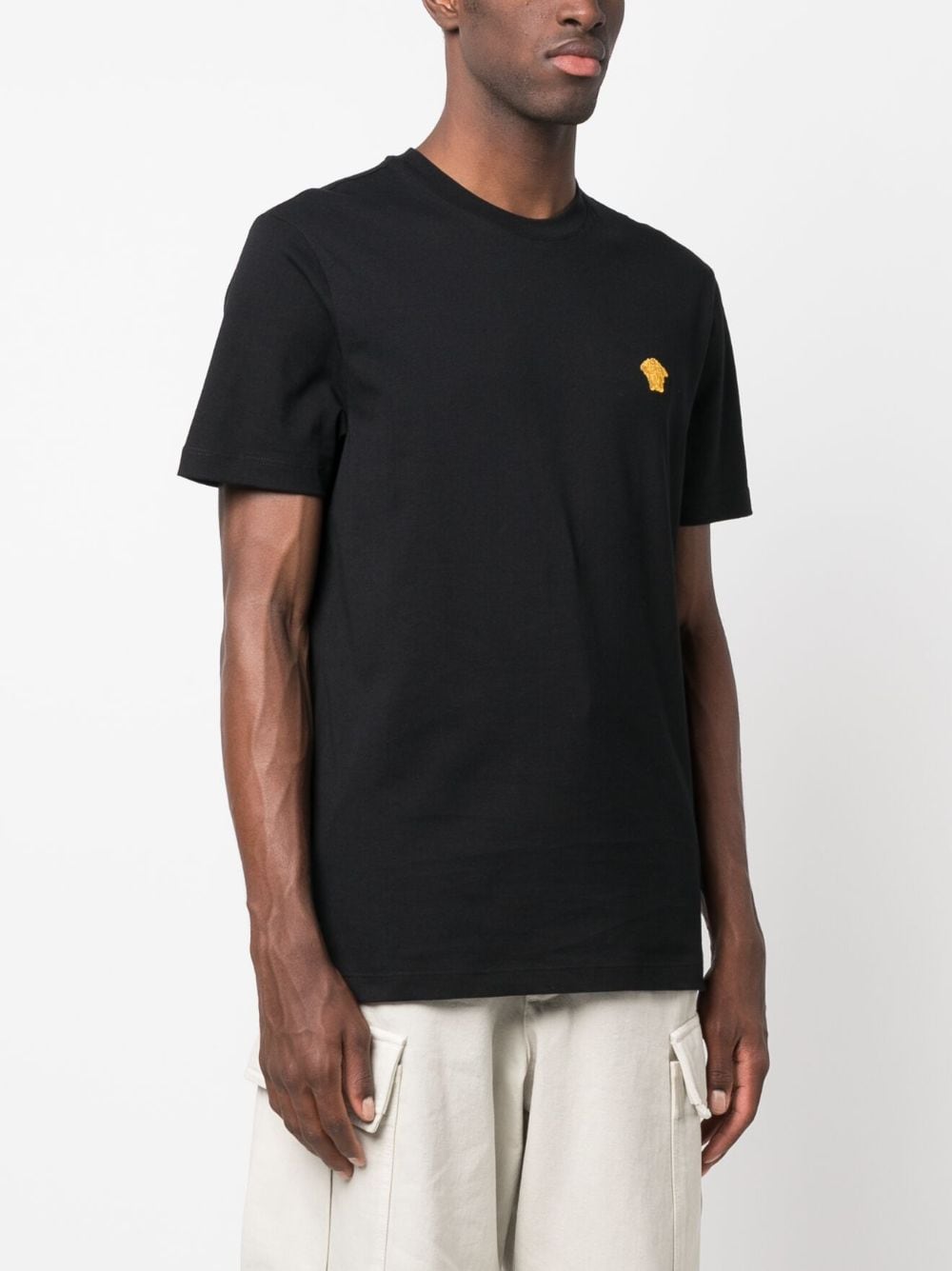 Versace - Versace T-shirts and Polos Black - Topwear