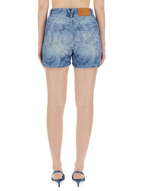 Versace - Versace Denim Shorts - Women’s Clothing
