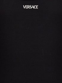 VERSACE - VERSACE - Logo embroidery tank top - Men’s Tops
