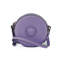 Versace - Versace Disco Round Purple Shoulder Bag - Women’s Bags