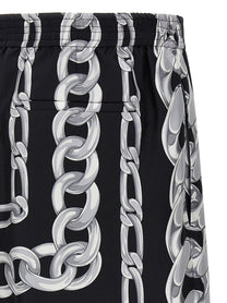 VERSACE - VERSACE - ’Medusa Chains’ bermuda shorts - Men’s Bottoms