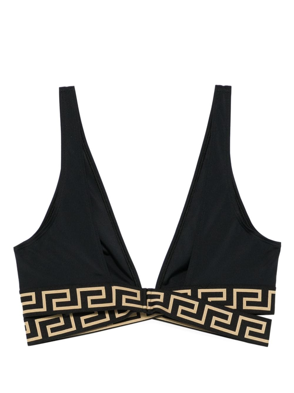 Versace Versace greca print bikini top Women’s Clothing