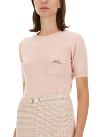Versace - Versace Cashmere Blend Knit Top - Women’s Knitwear