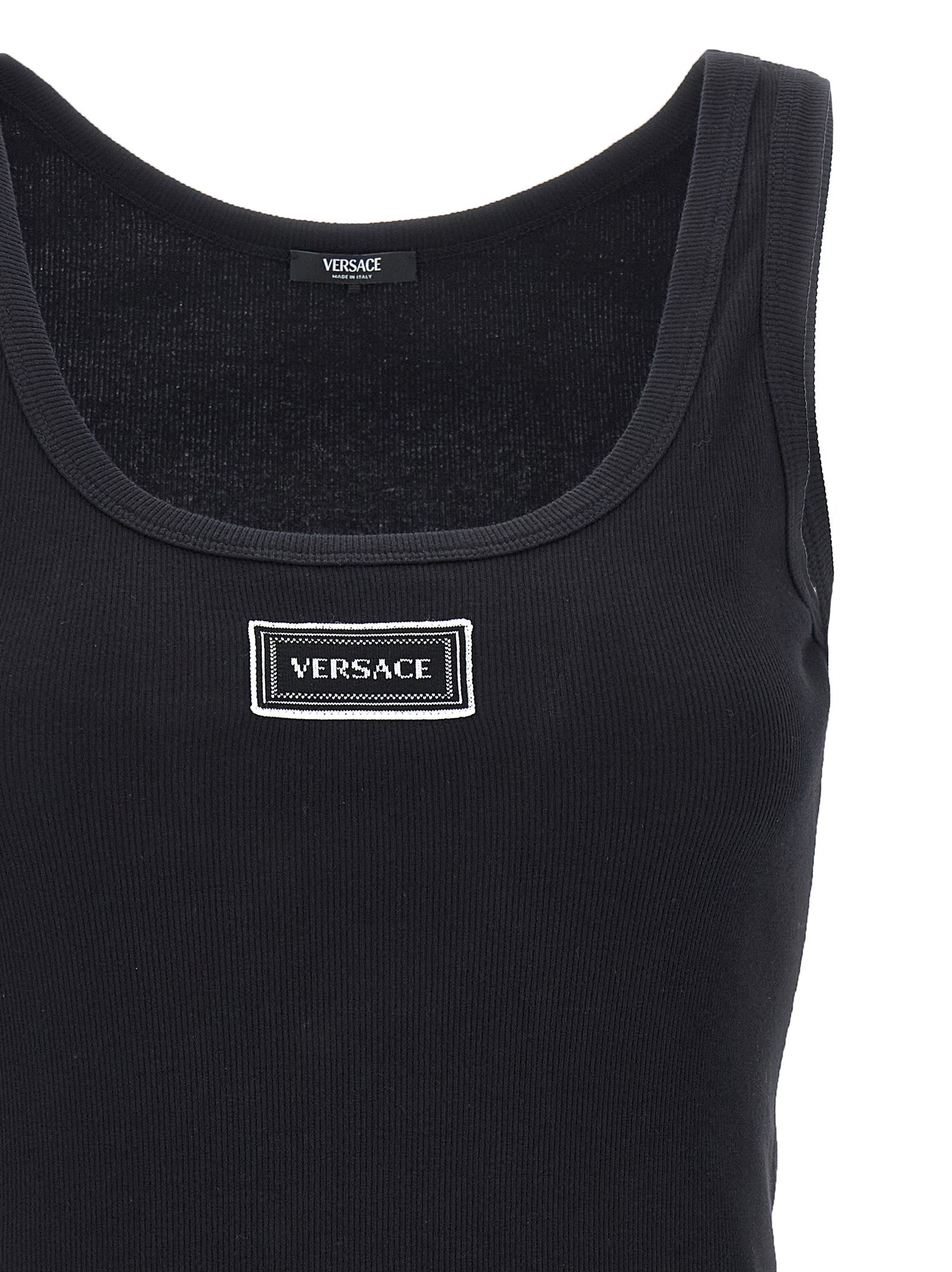 VERSACE - VERSACE - ’90s Vintage Logo’ tank top - Women’s Tops