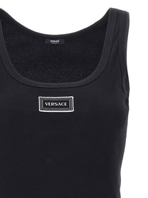 VERSACE - VERSACE - ’90s Vintage Logo’ tank top - Women’s Tops