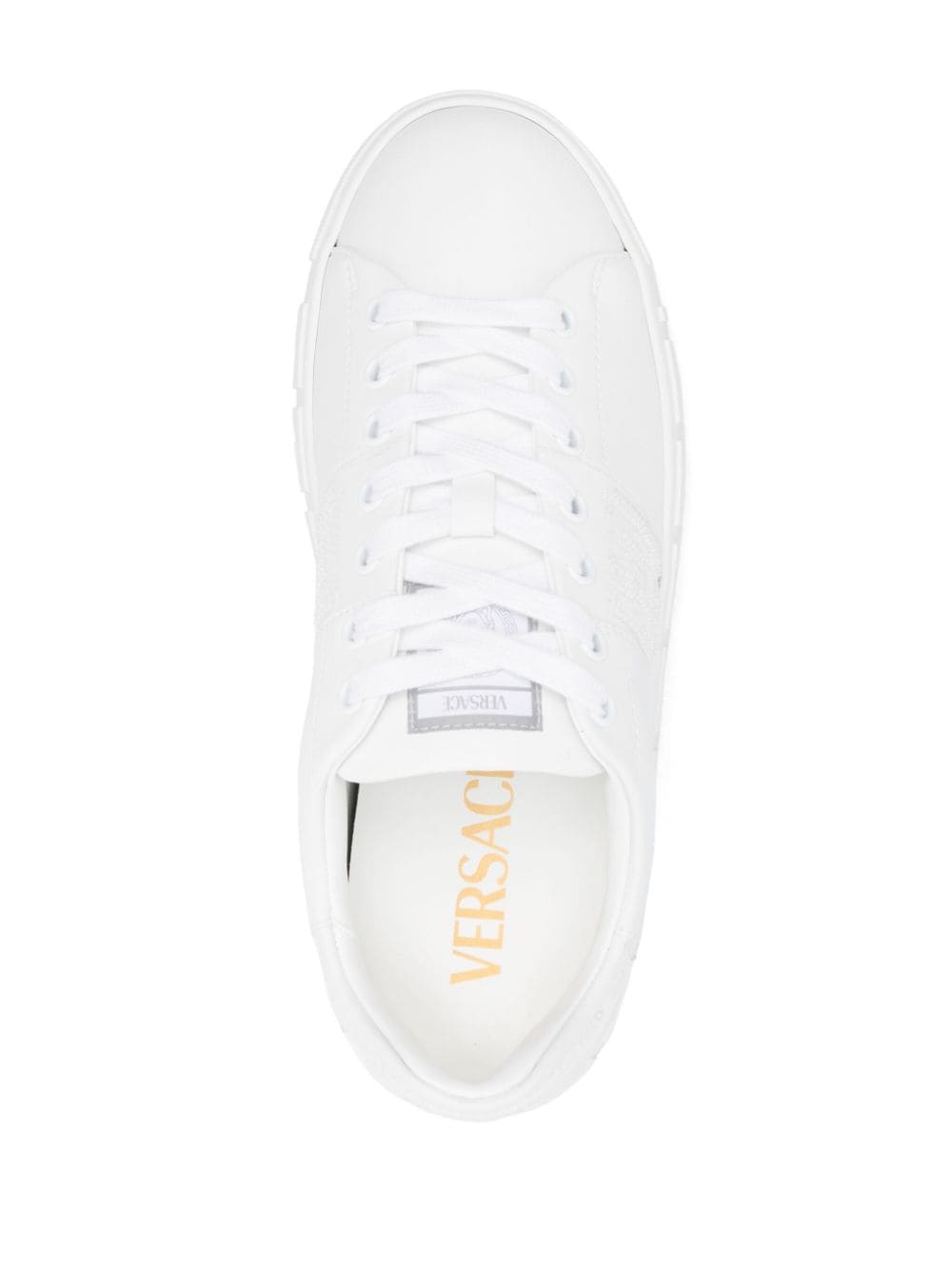 Versace - Versace Greca-embellished Sneakers - Sneakers
