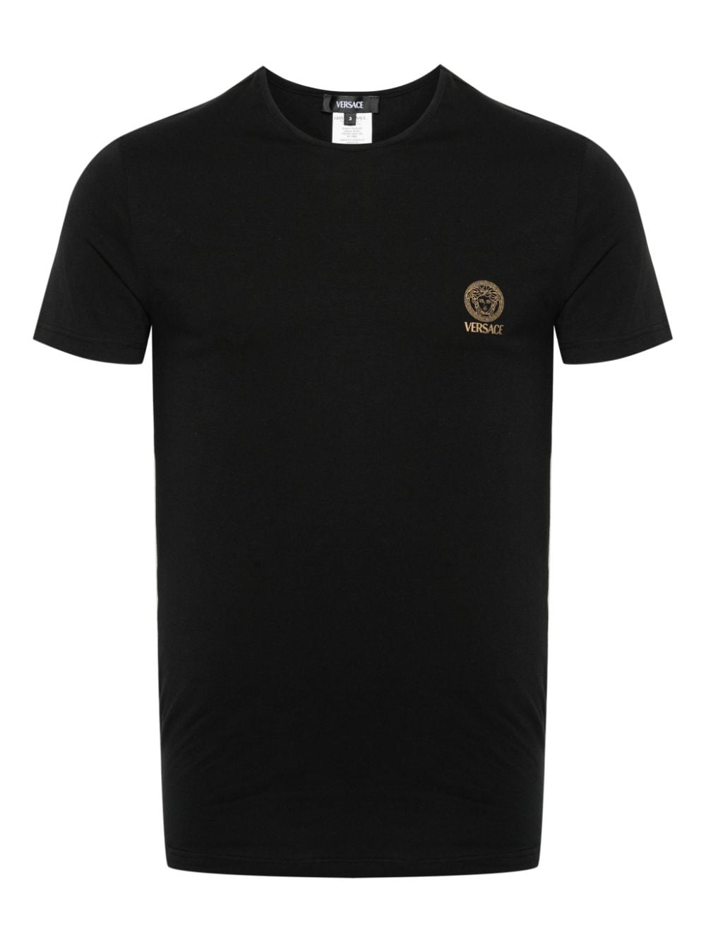 Versace Versace Medusa print cotton T shirt Men’s Tops