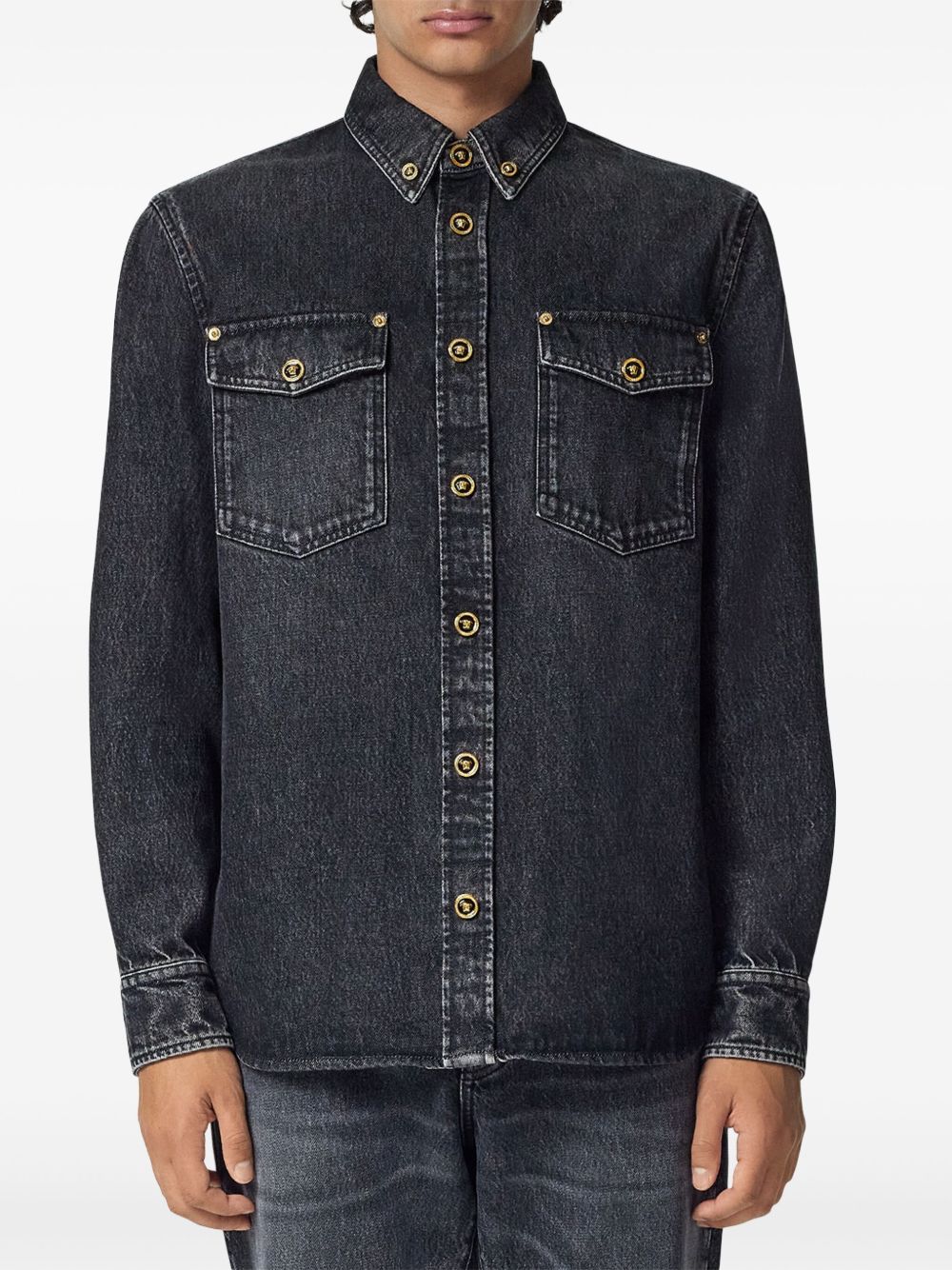 Versace - Versace denim shirt - Shirts