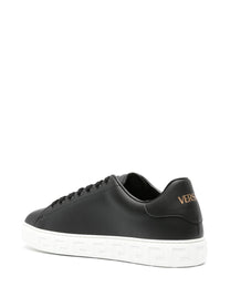 Versace - Versace greca faux leather sneakers - Sneakers