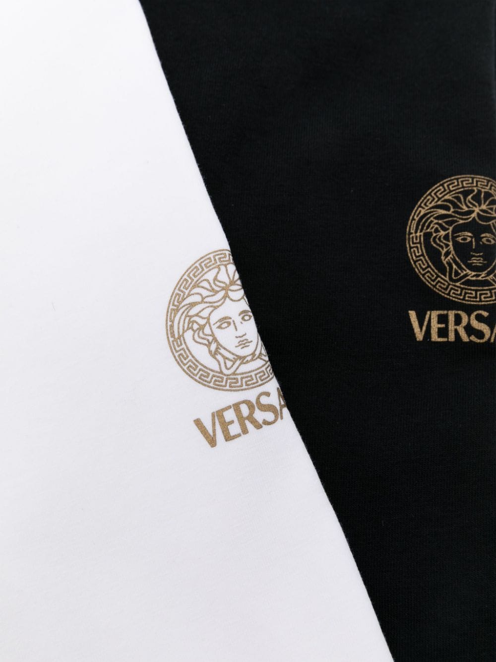 Versace Versace Medusa print cotton T shirt Men’s Tops