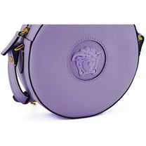 Versace - Versace Disco Round Purple Shoulder Bag - Women’s Bags