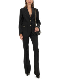 Versace - Versace Oversized Single Breasted Blazer - Women’s Clothing