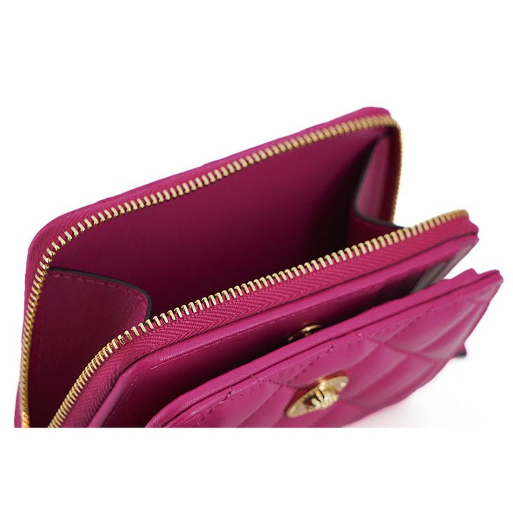 Versace - Versace Bifold Zip Wallet - Small Leather Goods
