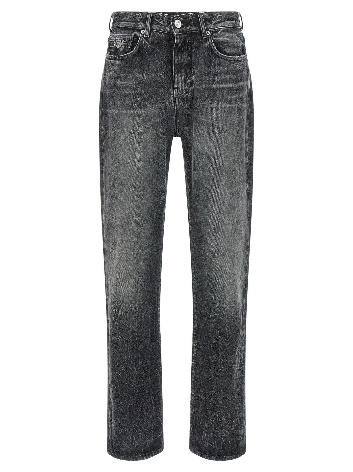 VERSACE - VERSACE - ’Stone wash’ jeans - Men’s Bottoms