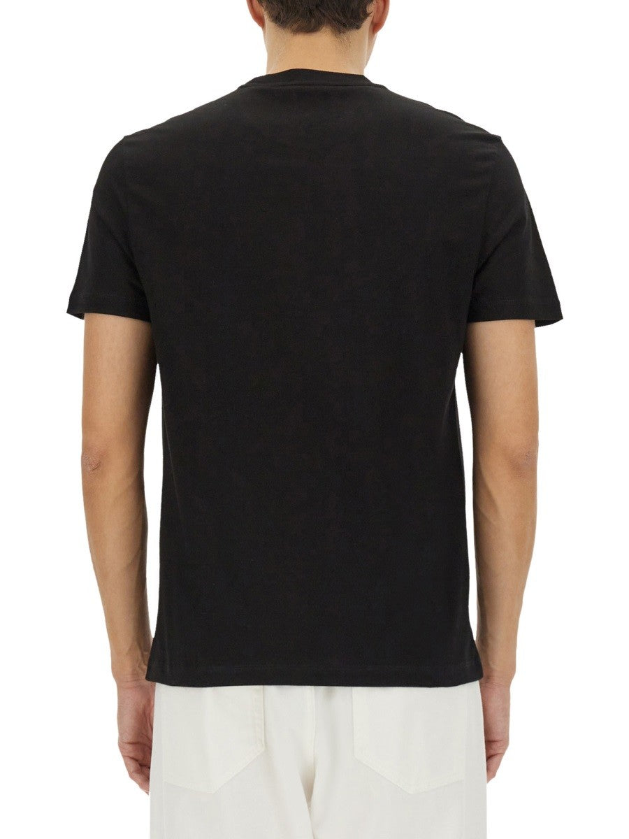 Versace - Versace T Shirt With ’90 S Vintage Embroidered Logo - Men’s Tops