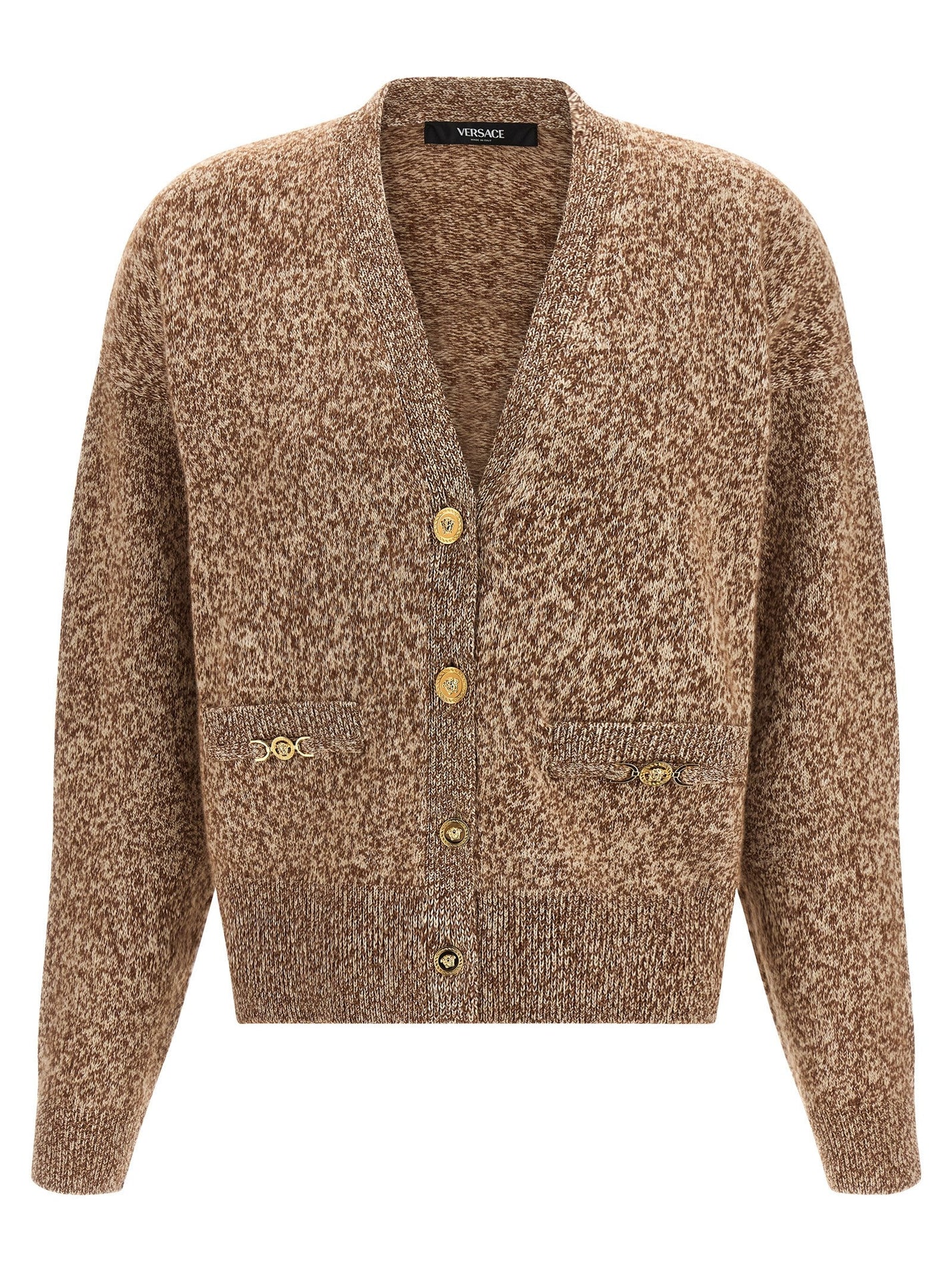 VERSACE - VERSACE - ’Medusa ’95’ button cardigan - Women’s Knitwear