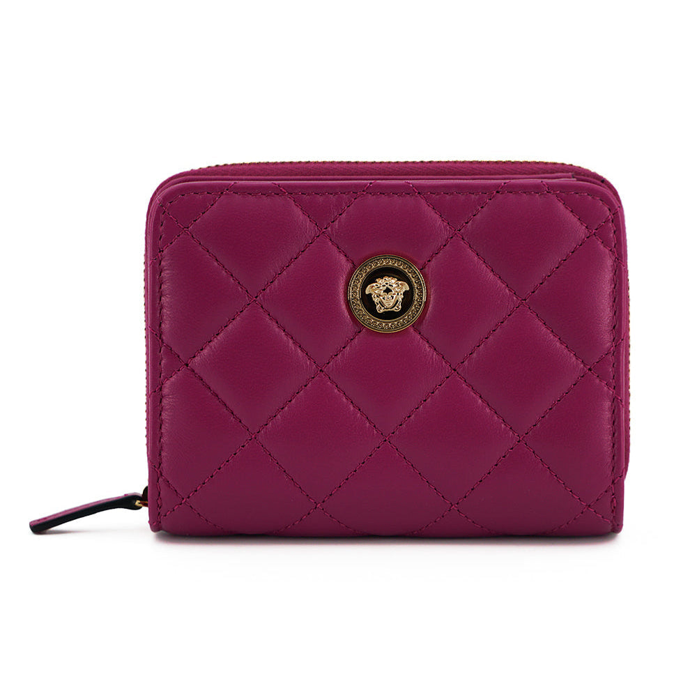 Versace - Versace Bifold Zip Wallet - Small Leather Goods