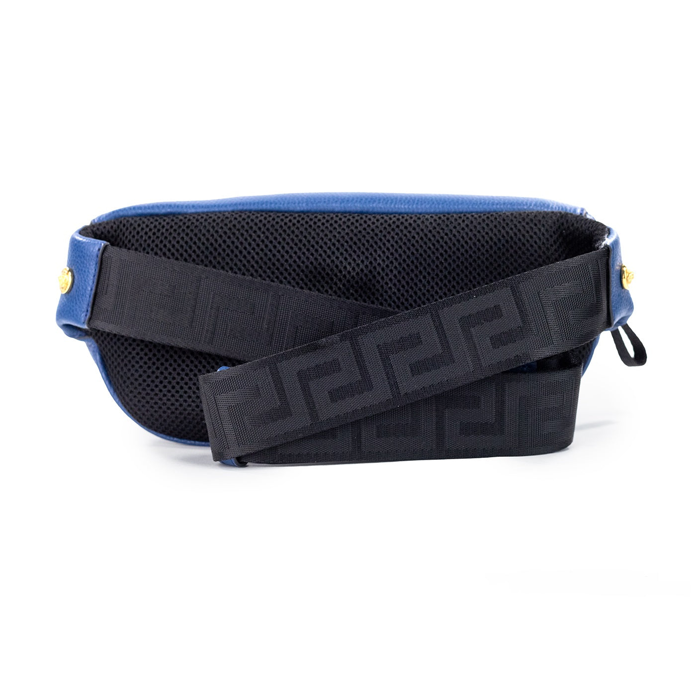 Versace - Versace Navy Medusa Fanny Pack - Women’s Bags