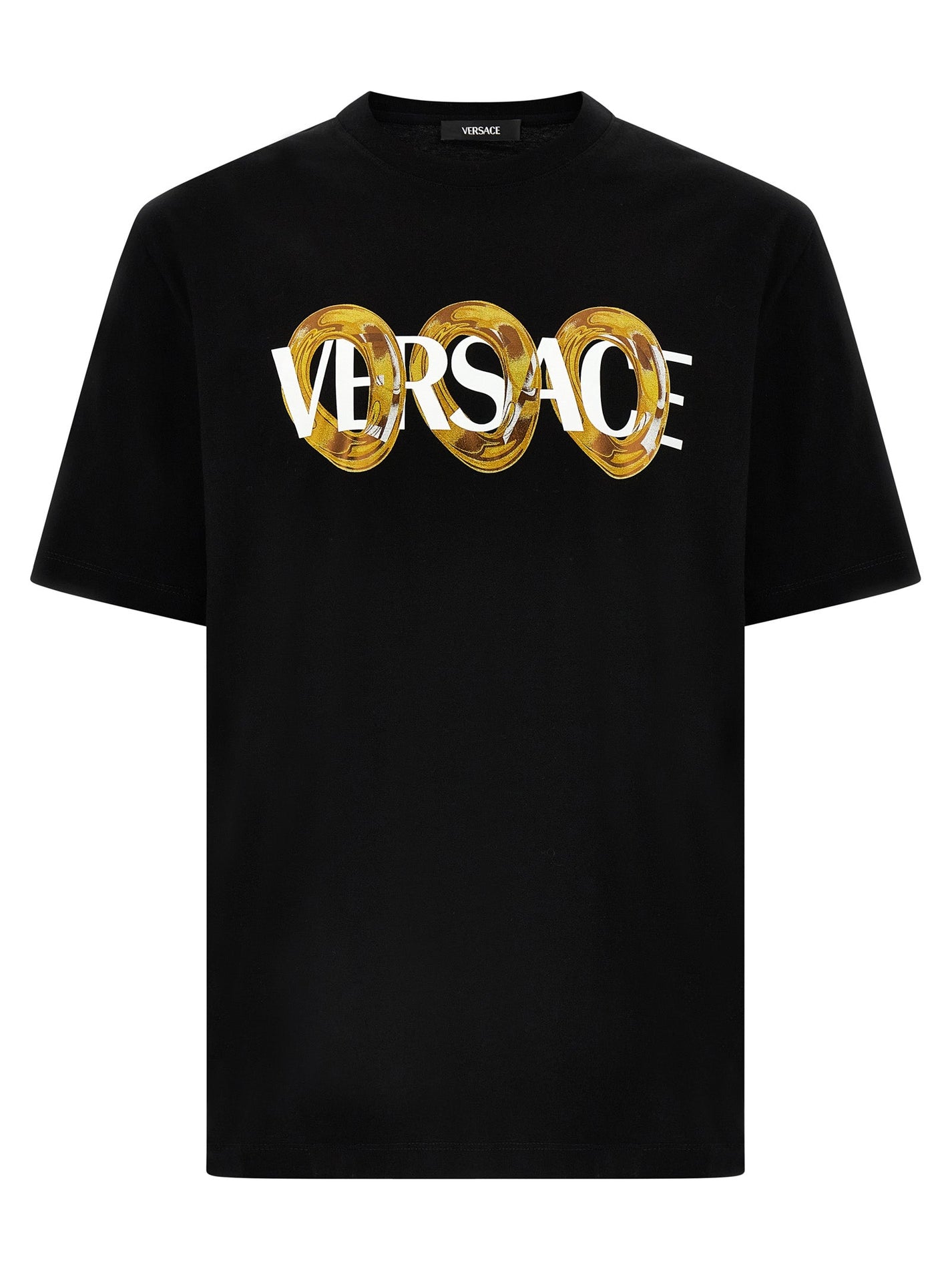 VERSACE - VERSACE - Logo print T-shirt - Men’s Tops