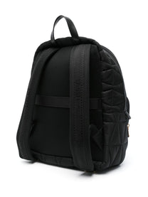 Versace - Versace logo-lettering backpack - Backpacks
