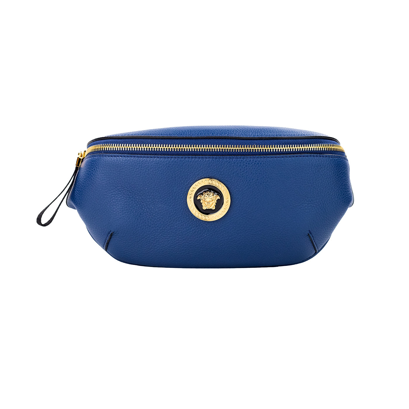 Versace - Versace Navy Medusa Fanny Pack - Women’s Bags