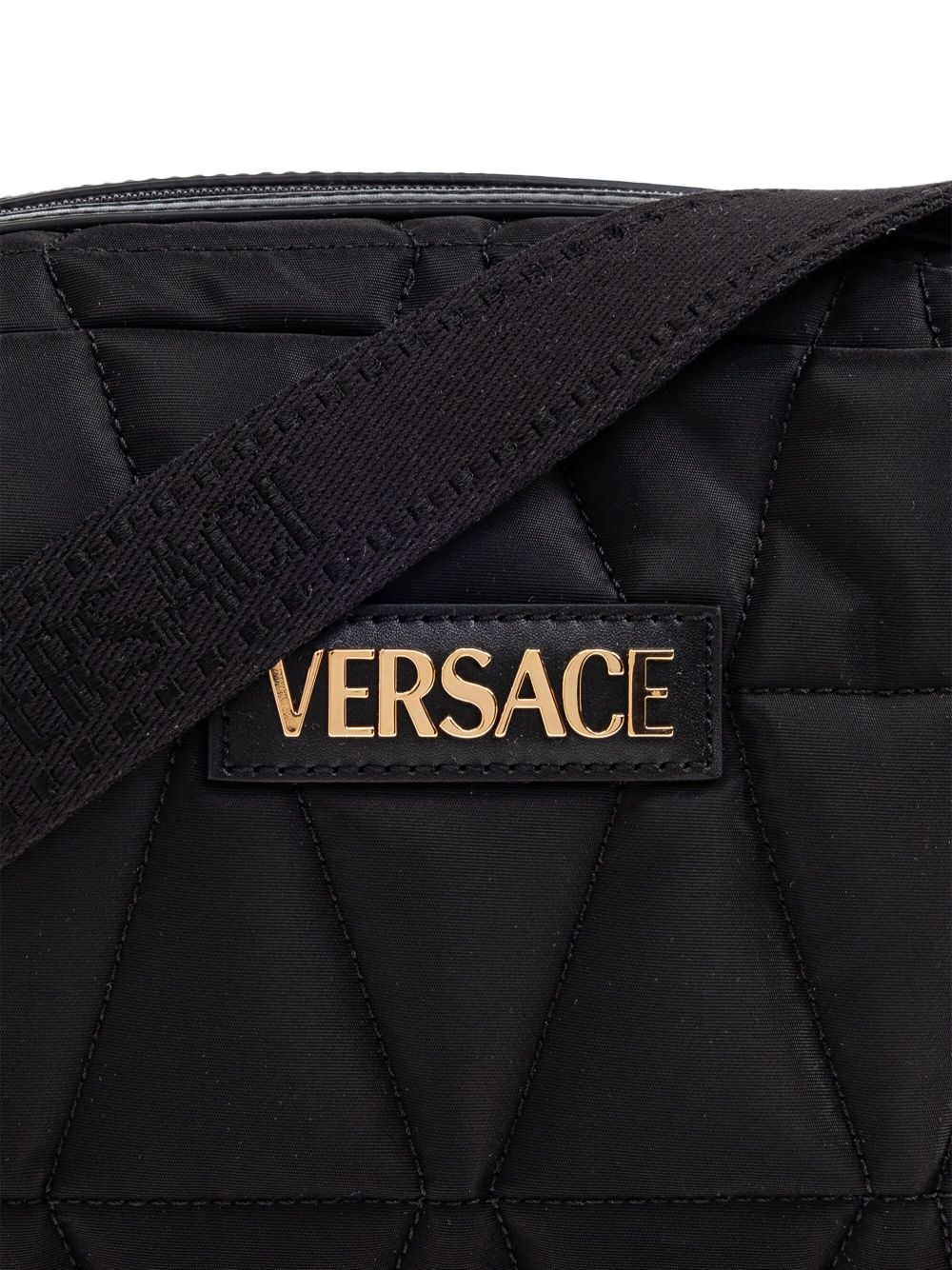 Versace - Versace shoulder bag with applied logo - Men’s Bags