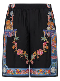 VERSACE - VERSACE - ’Coral Theatre’ print bermuda shorts - Men’s Clothing