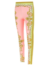 VERSACE - VERSACE - ’Spring Barocco’ leggings - Women’s Bottoms