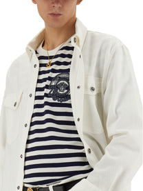 Versace - Versace Striped T Shirt - Men’s Tops