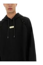Versace Jeans Couture Men's Hoodie Black, view 4