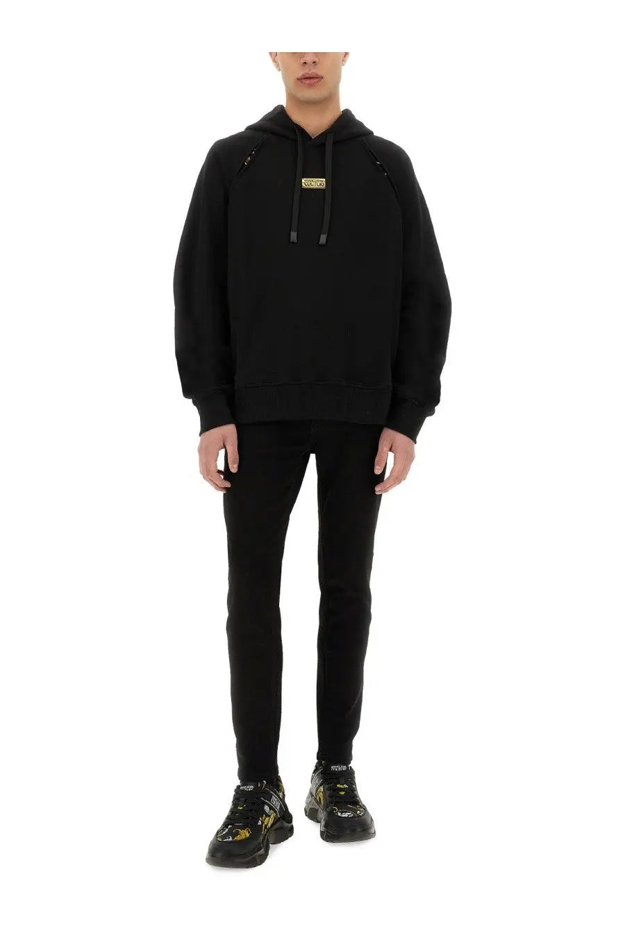 Versace Jeans Couture Men's Hoodie Black, view 2