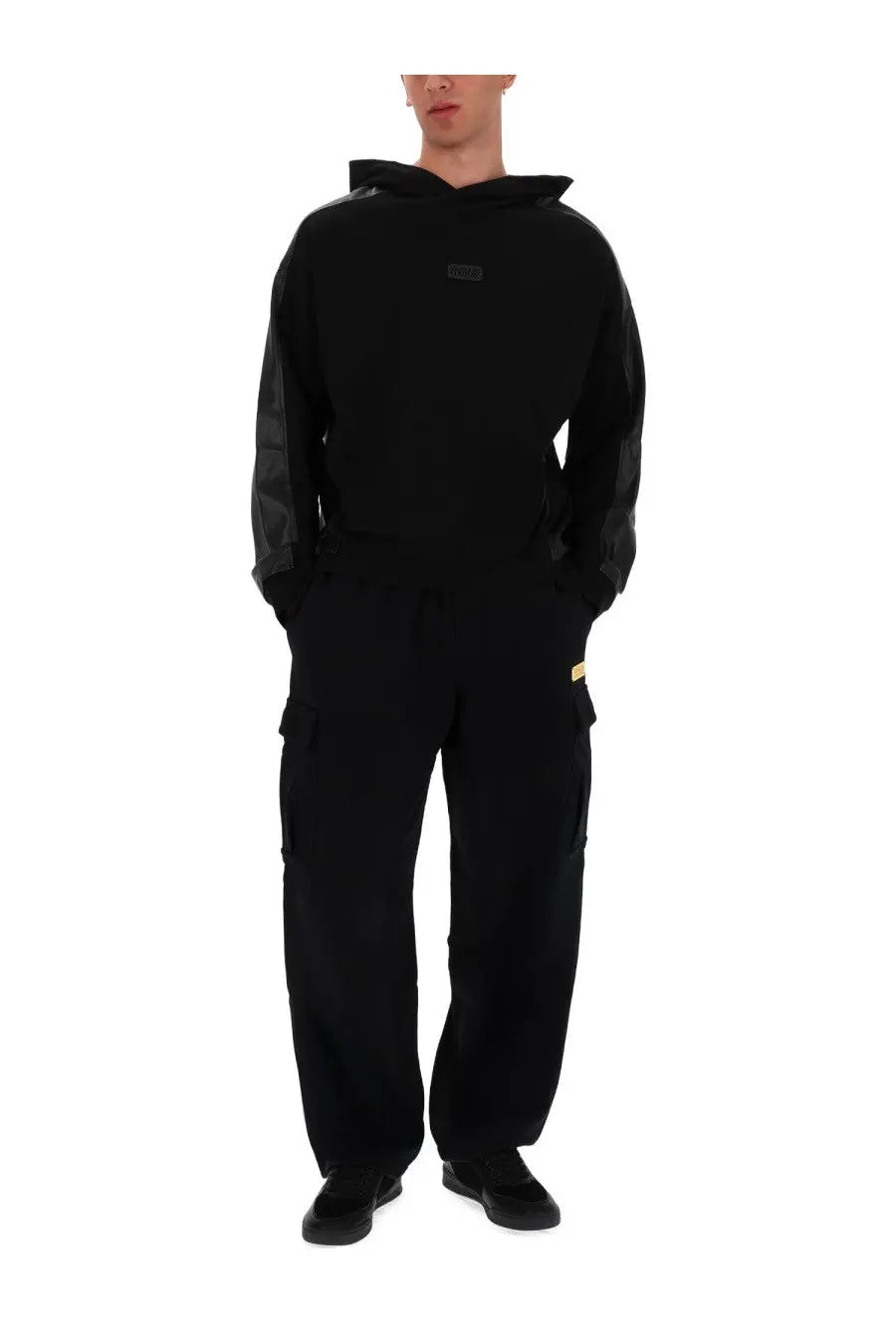 Versace Jeans Couture Men's Hoodie Black, view 2